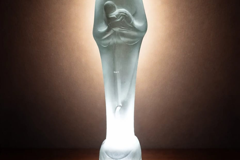 Een beeld met een verhaal 46 Glazen Madonna Uiterwaal